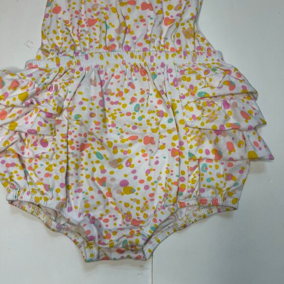 Alice + Ames Oh Joy! Ruffled Bubble Romper 3T - Picture 3 of 5
